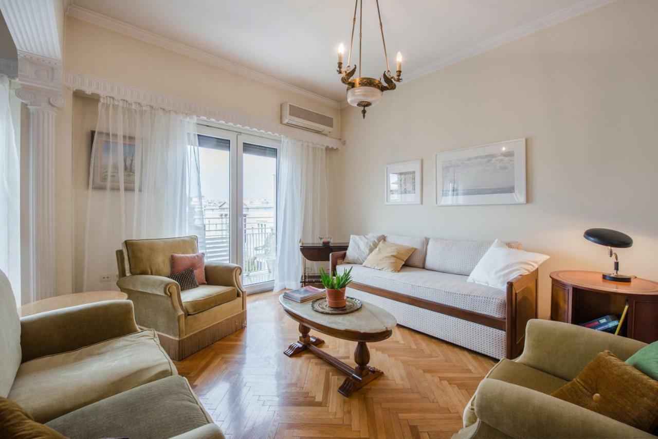 Retro Apartment At Trendy Exarcheia Афины Экстерьер фото